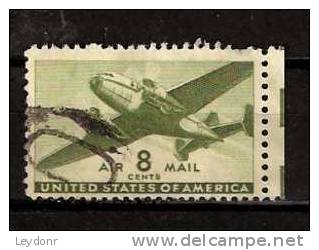 Air Mail - Twin Motored Transport Plane - Scott # C26 United States - 2a. 1941-1960 Usados