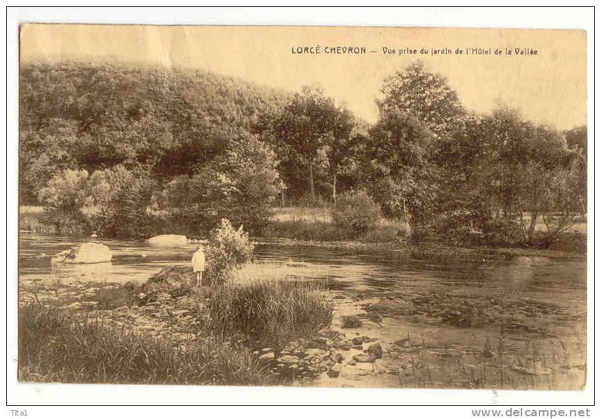 D1123 - Lorcé-Chevron - Vue Prise Du Jardin De L' Hôtel De La Vallée - Stoumont