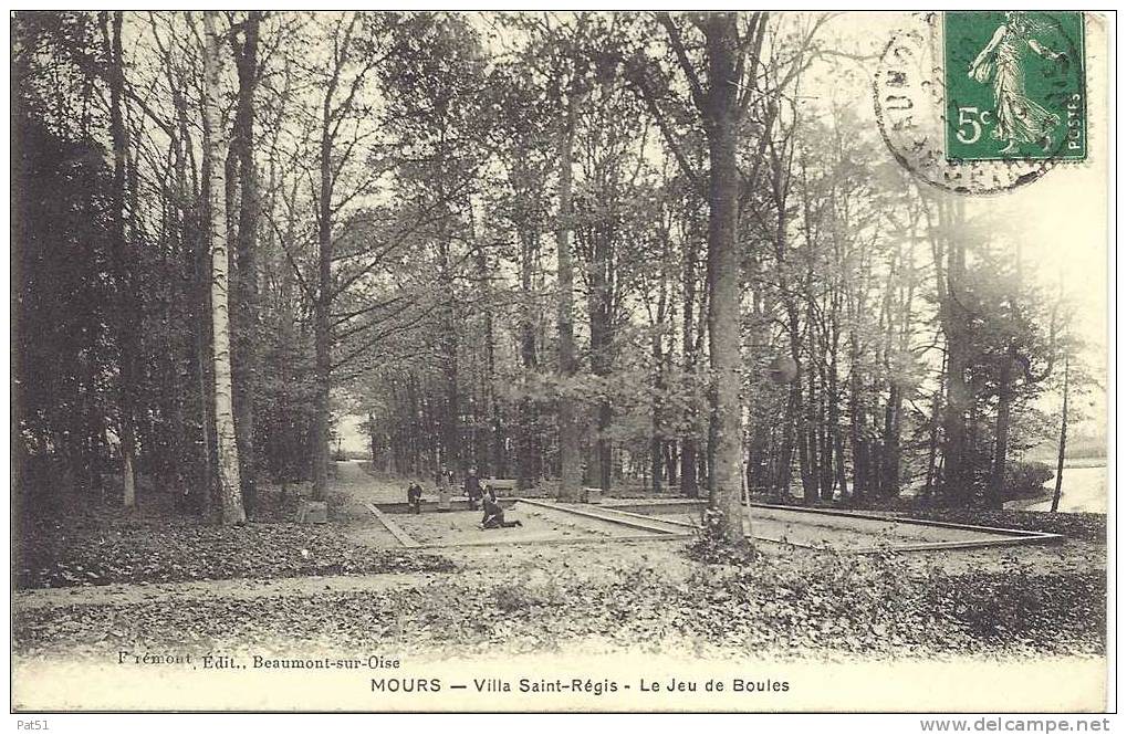 95 - Mours : Villa Saint Régis - Jeu De Boules - Mours
