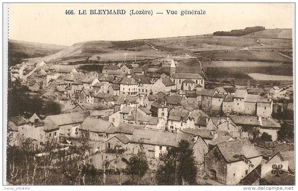 48/ LE BLEYMARD / VUE GENERALE - Le Bleymard