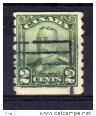 Canada - 1928 - 2 Cents Coil (Imperf X 8)  - Used - Used Stamps