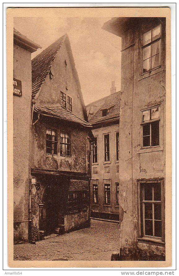 RAR Jena - Schlossgasse, Altes Haus 1912 - Jena