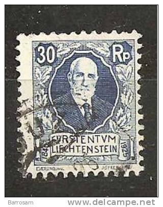 Liechtenstein1925: Michel74used - Gebraucht