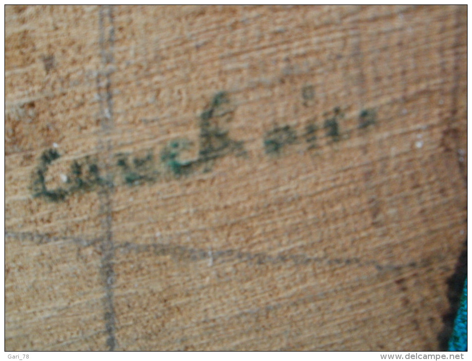 HOMME EN BOIS SCULPTE , Création Locale, Du Sud Ouest, Hauteur 24.5 Cm - Holz