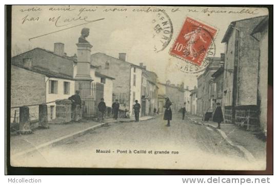 79 MAUZE SUR LE MIGNON  /            Pont à Caillé Et Grande Rue        / - Mauze Sur Le Mignon