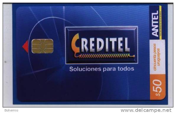 Uruguay TC490a -Creditel- - Uruguay