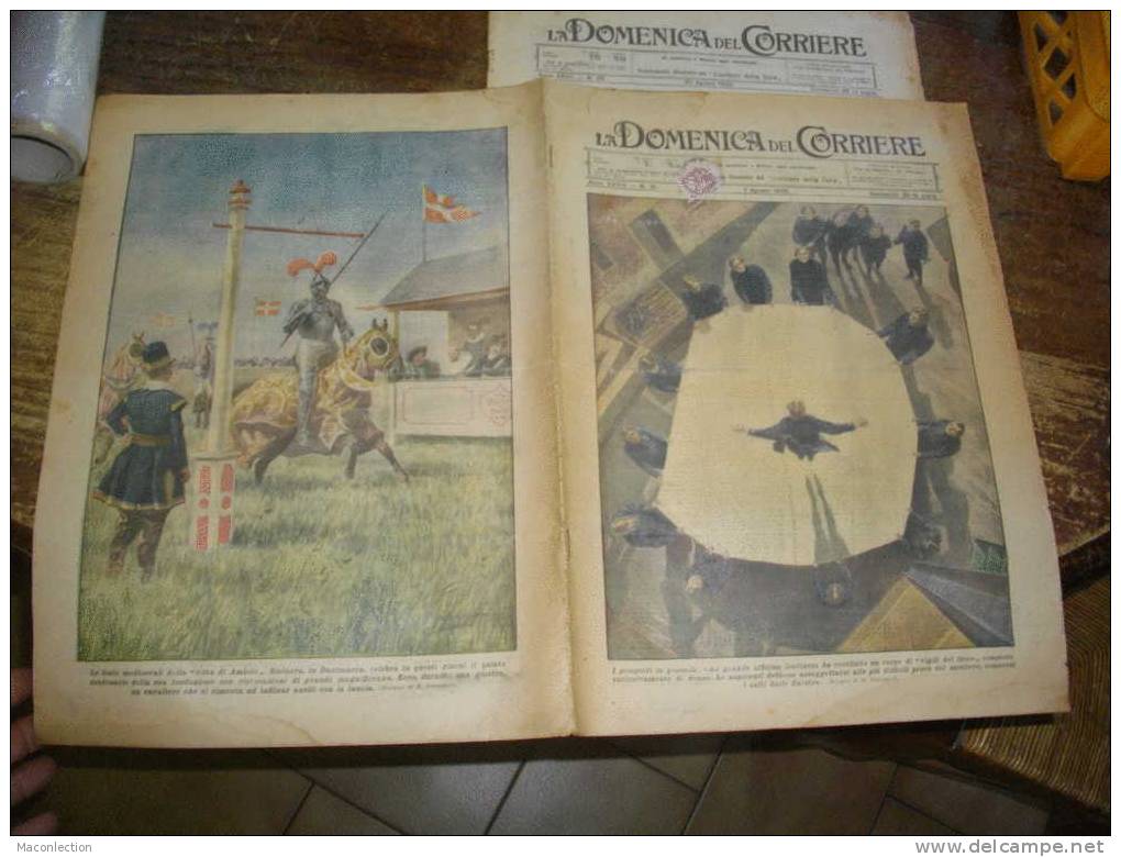 Timbre 2c Sur Journal LA DOMENICA Del CORRIERE 1926 - Journaux
