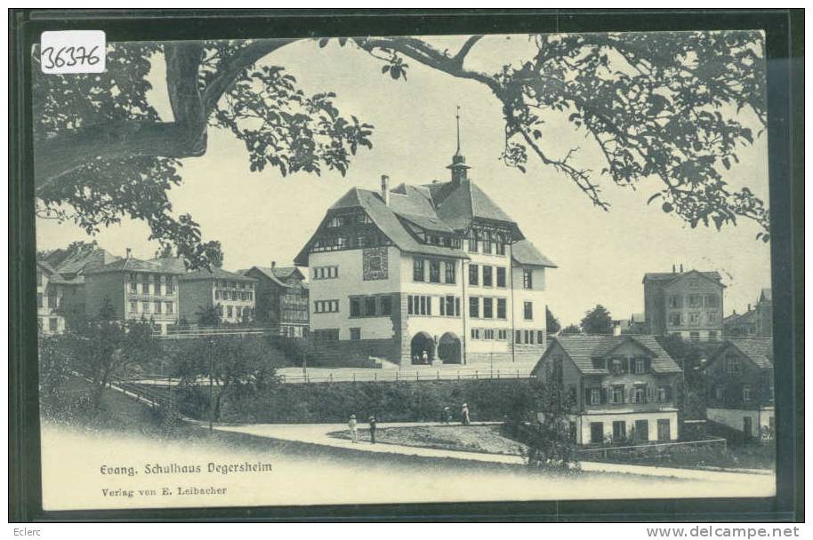 DEGERSHEIM - EVANG. SCHULHAUS - TB - Degersheim