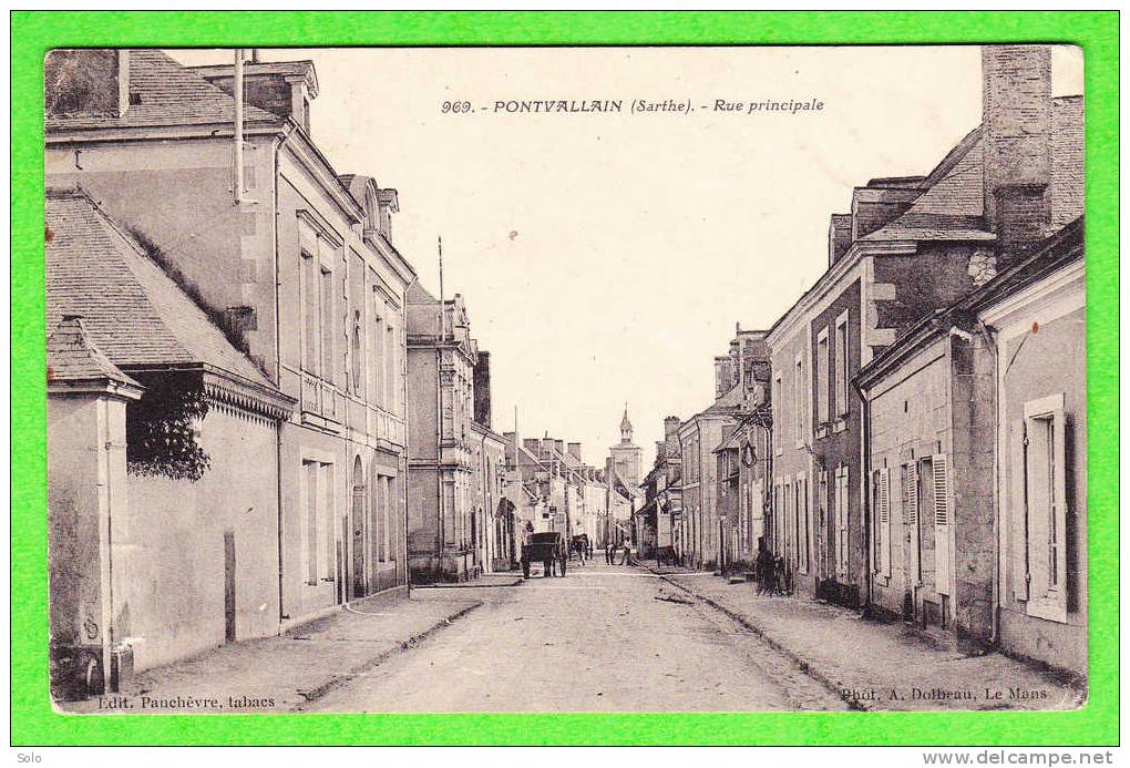 PONTVALLAIN - Rue Principale - Pontvallain