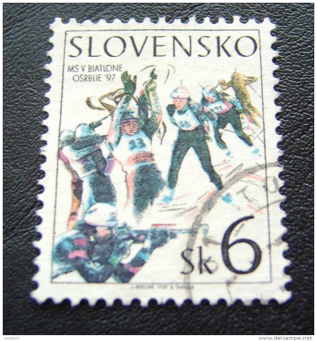 Slovensko, Slovakia, 1997 - SPORT - Used Stamps