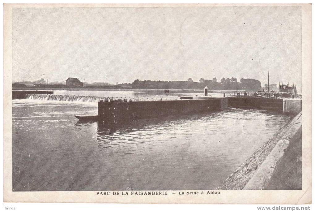 ABLON - PARC DE LA FAISANDERIE LA SEINE A ABLON ECLUSE - Ablon Sur Seine