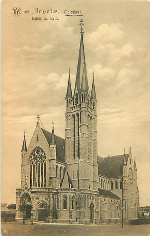 MOLENBEEK - Eglise St. Rémi (F. Walschaerts, 165) - Molenbeek-St-Jean - St-Jans-Molenbeek