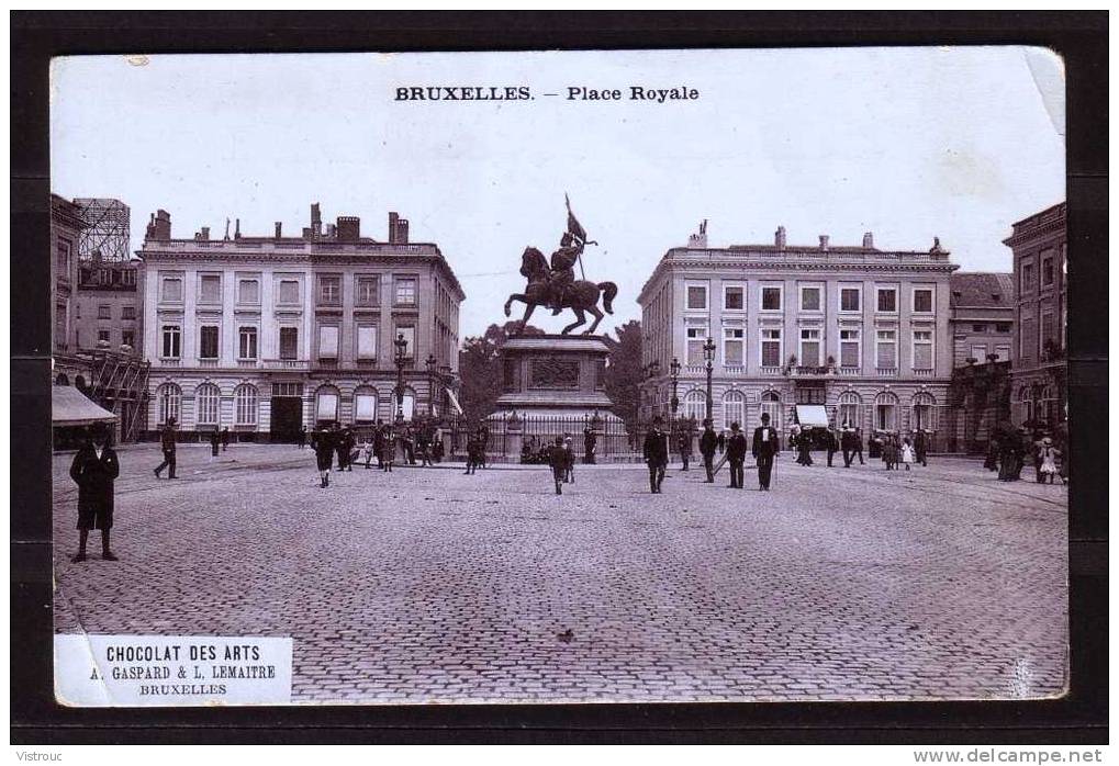 BRUXELLES - BRUSSEL - Place Royale - Non Circulé - Not  Circulated - Nicht Gelaufen. - Personnages Célèbres