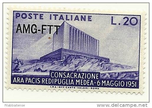 1951 - Trieste A  111  Ara Pacis  Tl, - Ungebraucht