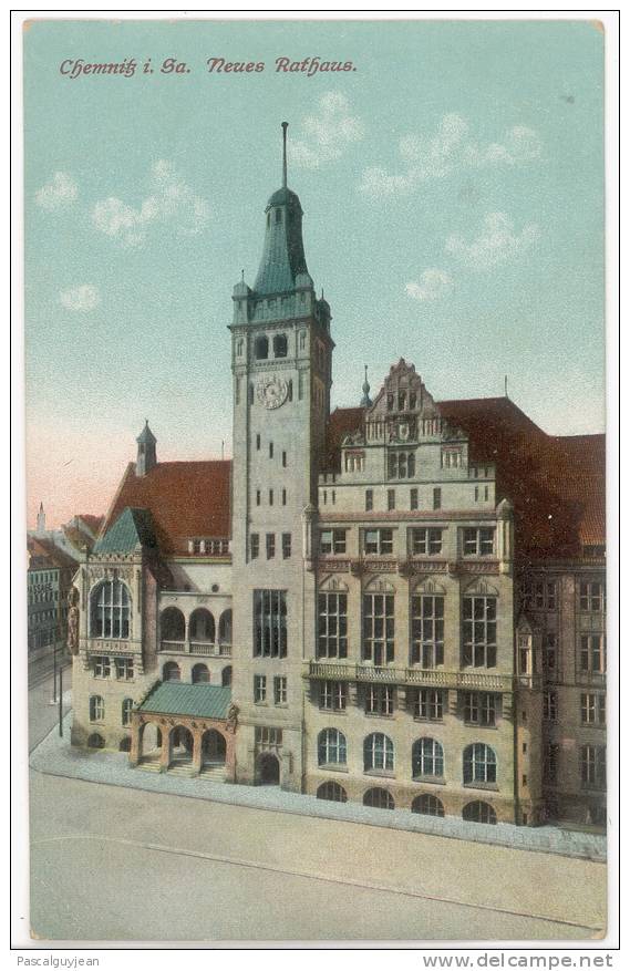 CPA CHEMNITZ - NEUEN RATHAUS - Chemnitz