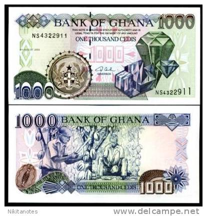 GHANA 1000 1,000 CEDIS 2003 P 32 UNC - Ghana