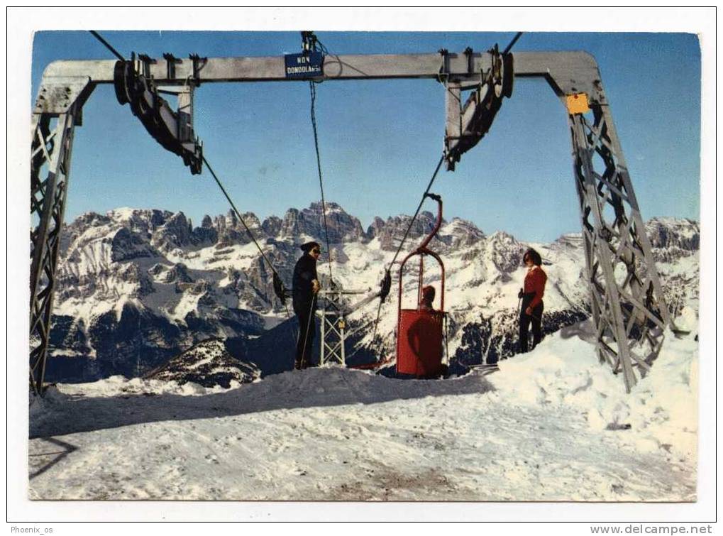 ITALY - DOLOMITI DI BRENTA, Cabinovia Andalo - Paganella, 1978. - Mountaineering, Alpinism