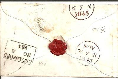 GBV223/ Isle Of Sky 1841, Mi.Nr. 4, Plate 3 - Briefe U. Dokumente