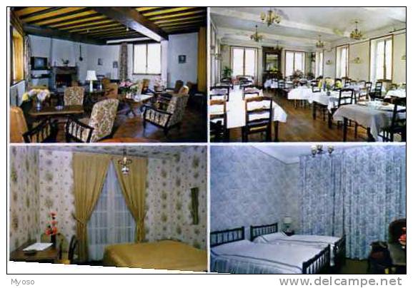 63 ST GERVAIS D'AUVERGNE Le Castel Hotel Mouty Chassagnette Le Salon Une Salle A Manger Une Chambre A 1 Lit, A 2 Lits - Saint Gervais D'Auvergne