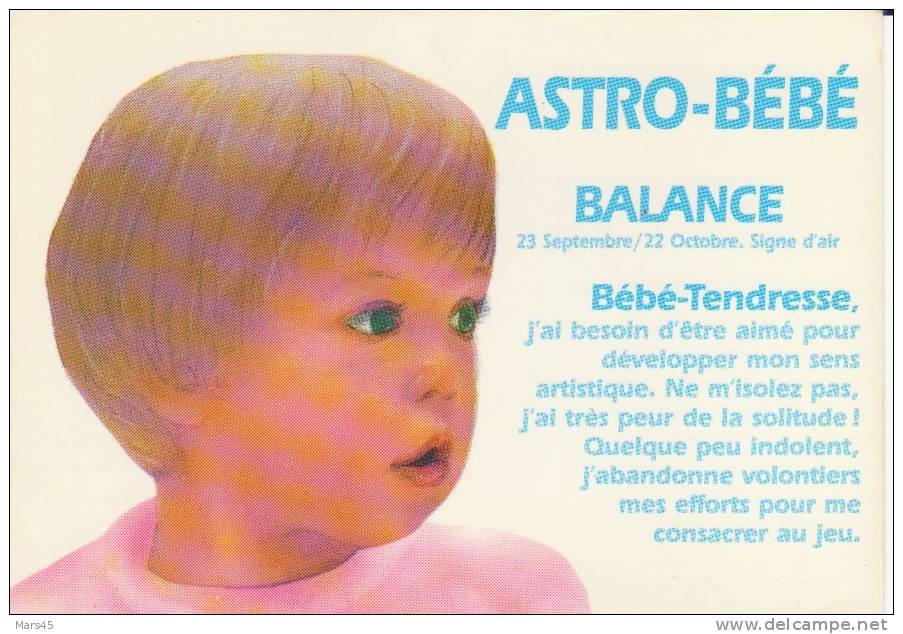 ASTRO BEBE -- BALANCE -- COLLECTION ZODIAQUE - Astrologie