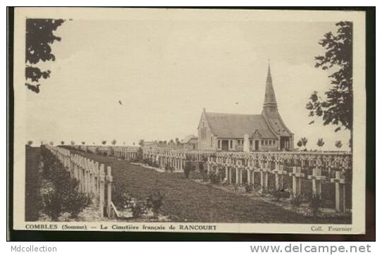 80 COMBLES / Le Cimetière Français De Rancourt / - Combles