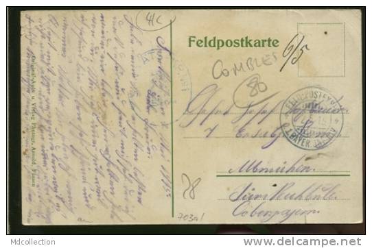 80 COMBLES / Bëgrabnis Eines Kameraden In Combles / FELDPOSTKARTE - Combles