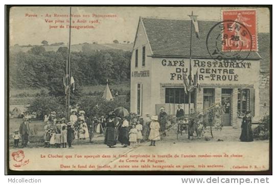 89 PARON /       Au Rendez-vous Des Promeneuses Le 9/08/1908         / - Paron