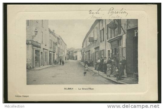 81 ALBAN / La Grande Rue / - Alban