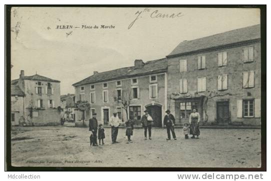 81 ALBAN /place Du Marché / - Alban