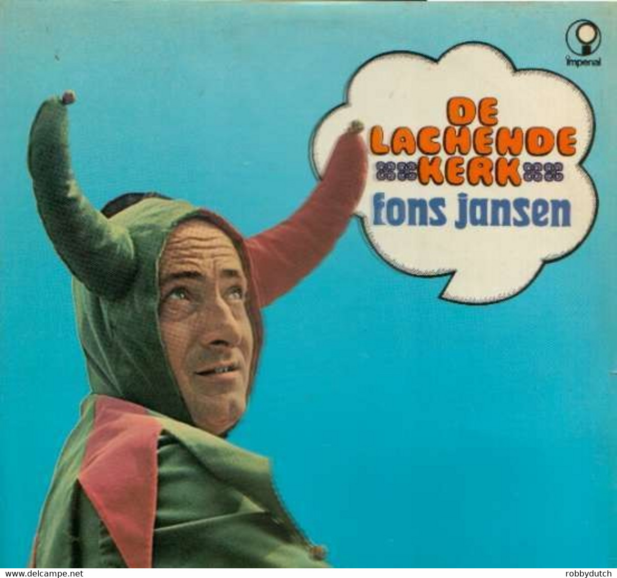 * 2LP *  FONS JANSEN - DE LACHENDE KERK (Holland 1965 Ex-!!!) - Humor, Cabaret