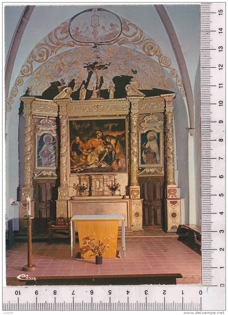 ROQUEBRUNE SUR ARGENS -  Le Sanctuaire De NOTRE DAME De PITIE - Intérieur De La Chapelle  XVIIè S. - Roquebrune-sur-Argens