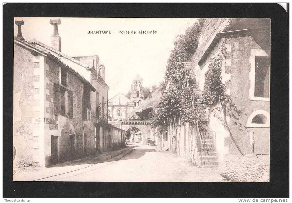 CPA 24 DORDOGNE BRANTOME PORTE DE REFORMES FRANCE - Brantome