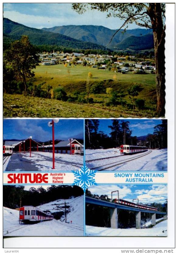 (0521) - 2 Australian NSW Mountains Postcards - 3 Carte De Montagne En NSW - Australie - Other & Unclassified