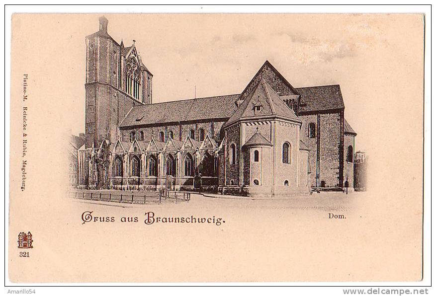 RAR Braunschweig - Dom Um 1900 ! - Braunschweig