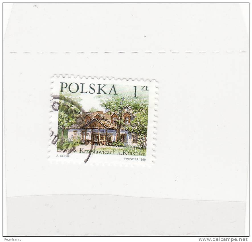 1999 Polonia - Dwor W Krzeslawicach K. Krakowa - Usados