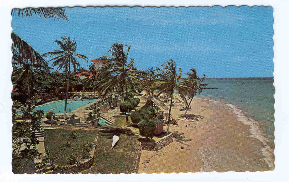 JAMAIQUE  W. I.  Tower Isle Hotel Pool & Beach Ocho Rios - Jamaica