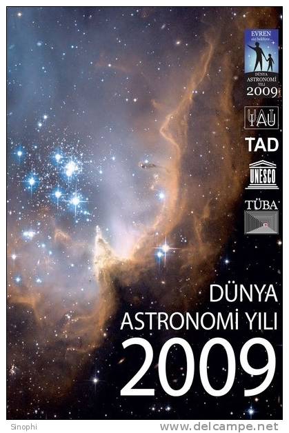 K - YA - 21  @      International Year Of Astronomy     ( Postal Stationery , Articles Postaux ) - Astronomie