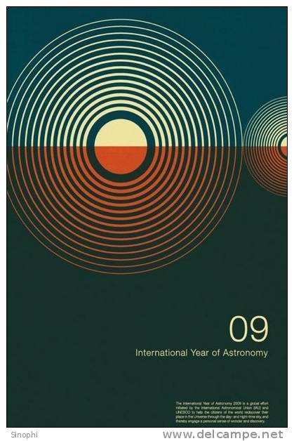 K - YA - 32  @   Hubble X-ray   International Year Of Astronomy     ( Postal Stationery , Articles Postaux ) - Astronomy