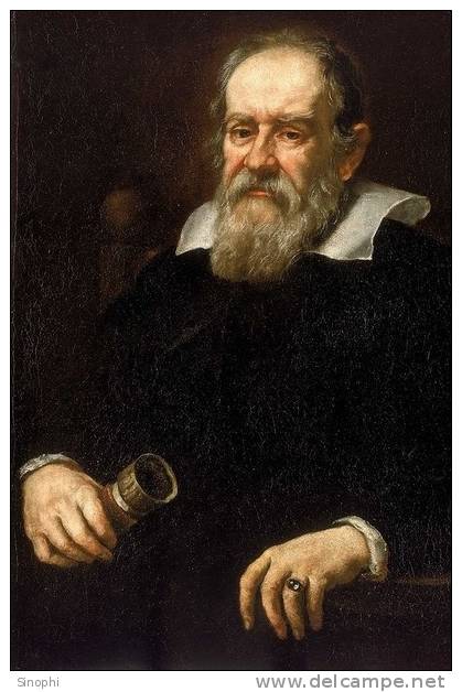 K - GG - 8  @      Astronomy  Galileo Galilei   ( Postal Stationery , Articles Postaux ) - Astronomy