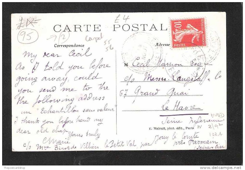 CPA 95 VAL D'OISE No.1313 PARMAIN LES COTEAUX LA TUILERIE FRANCE - Parmain