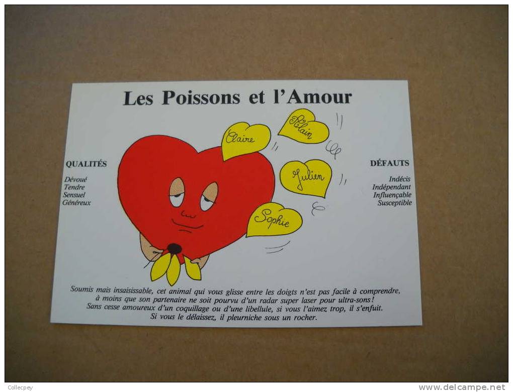 CP HOROSCOPE  ASTROLOGIE Signe Du Zodiaque LES POISSONS ET L'AMOUR - Astrologie