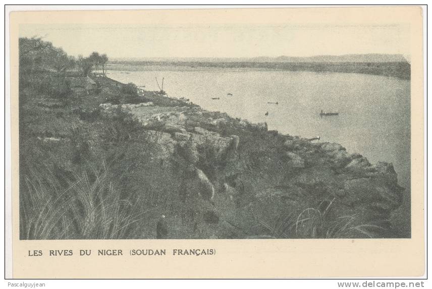 CPA MALI SOUDAN FRANCAIS - RIVES DU NIGER - Malí