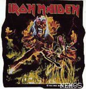 IRON MAIDEN - Sticker - Auto-collant Découpé - Musique Et Musiciens