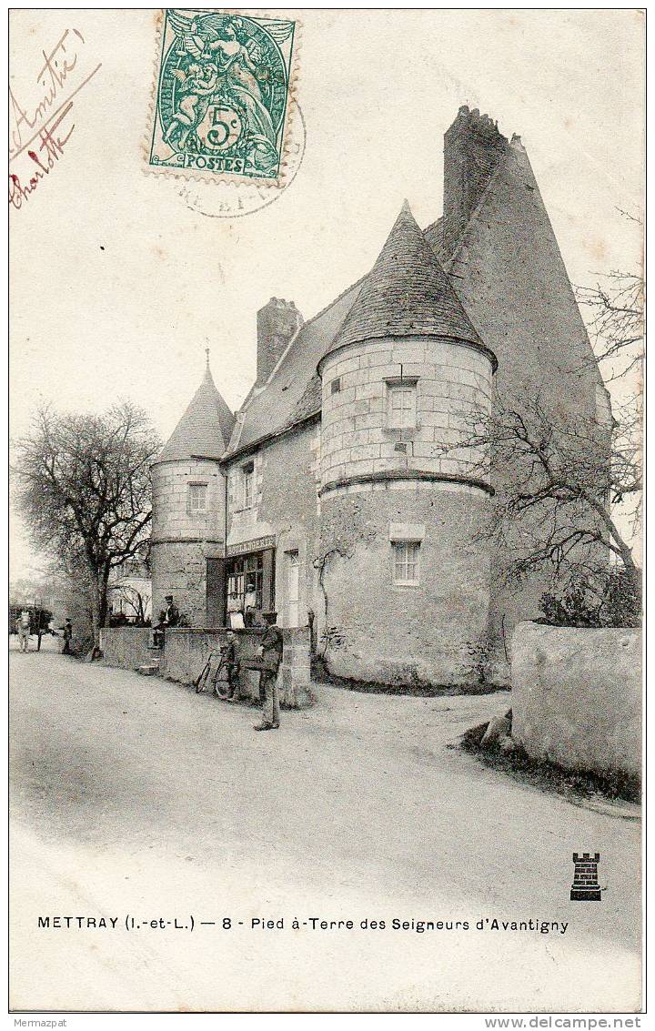 METTRAY (Indre-et-Loire 37) - Pied à Terre Des Seigneurs D´Avantigny. - Mettray