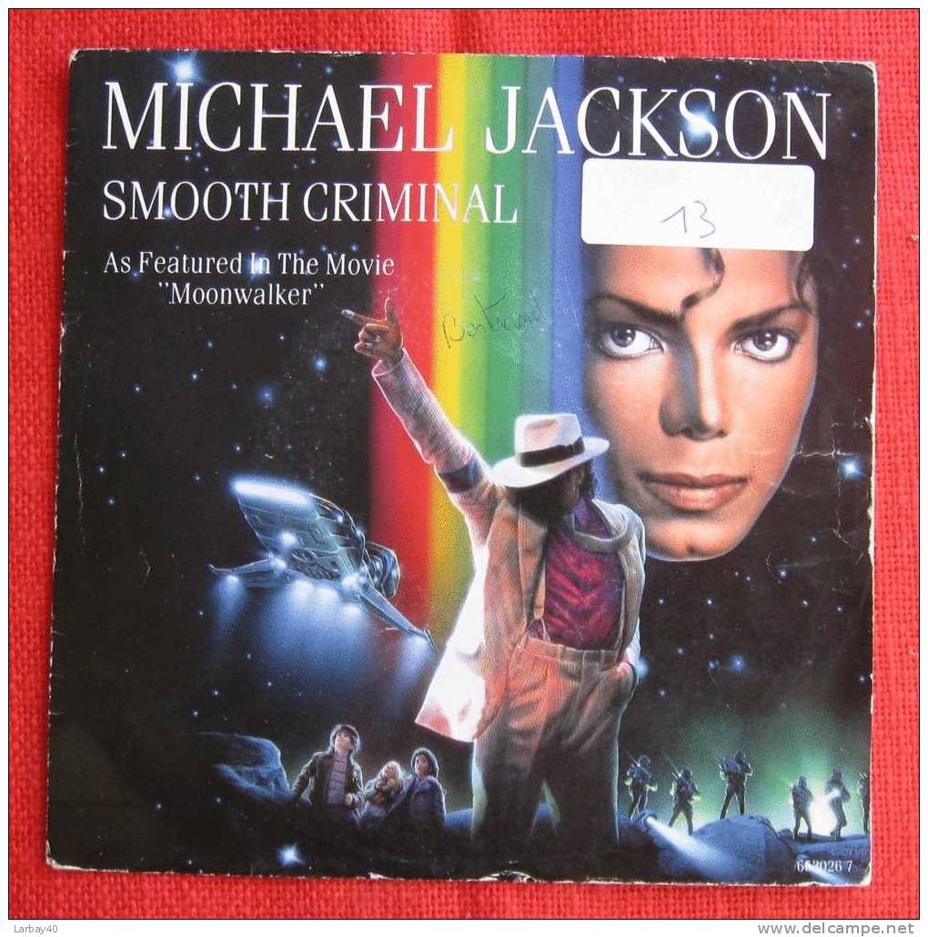 45T MICHAEL JACKSON " SMOOTH CRIMINAL " - 45 Rpm - Maxi-Single