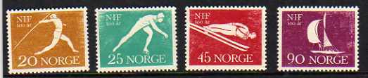 NORVEGE       Neuf **      Y. Et T.  N° 409 à 412         Cote: 5,50 Euros - Neufs