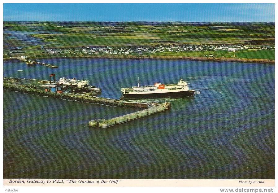 Prince Edward Island - Ile Du Prince Édouard - Borden - Port Harbor Boat Bateau - Circulée 1976 - Andere & Zonder Classificatie