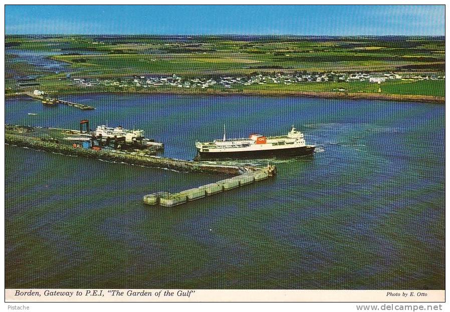 Prince Edward Island - Ile Du Prince Édouard - Borden - Port Harbor Boat Bateau - Circulée 1976 - Sonstige & Ohne Zuordnung