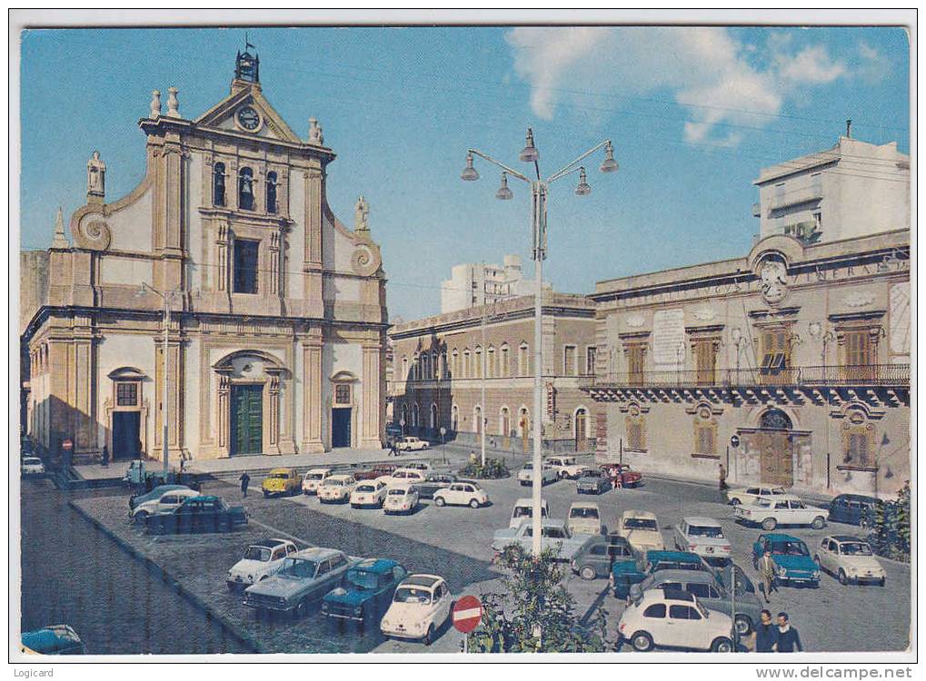 AUGUSTA PIAZZA DUOMO 1976 - Siracusa