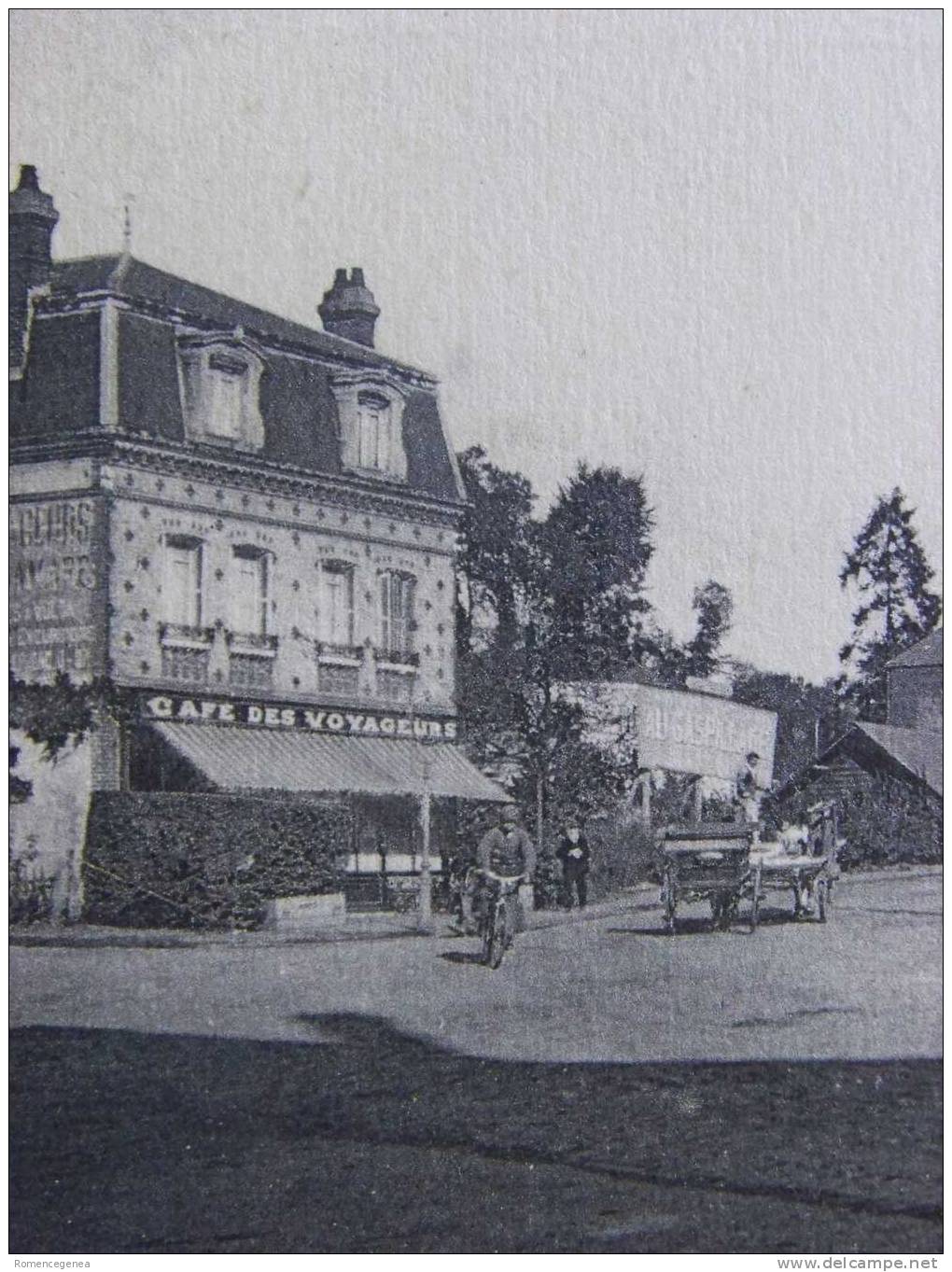 BOLBEC - Route De Nointot - Cycliste - Attelage - Animée - Non Voyagée - Bolbec